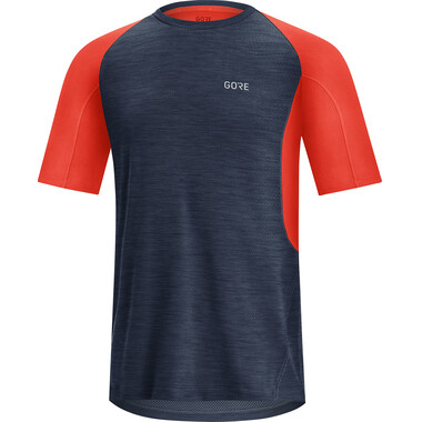 T-Shirt GORE WEAR R5 Maniche Corte Blu/Rosso 2022 0